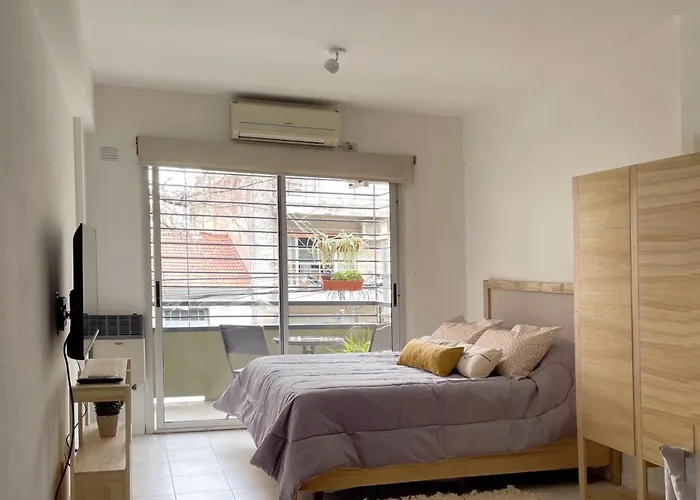 Movistar Arena - Departamento Moderno, Comodo, Luminoso - Hasta 3 Huespedes - Villa Crespo