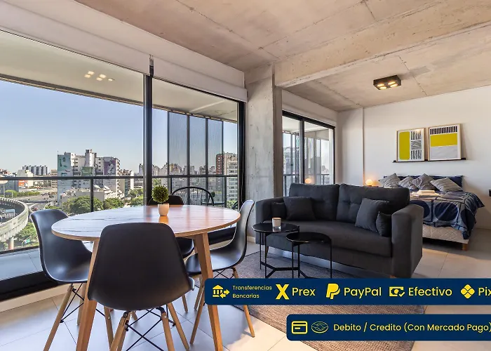 Nuevo Loft Con Vistas Increibles A La 9 De Julio