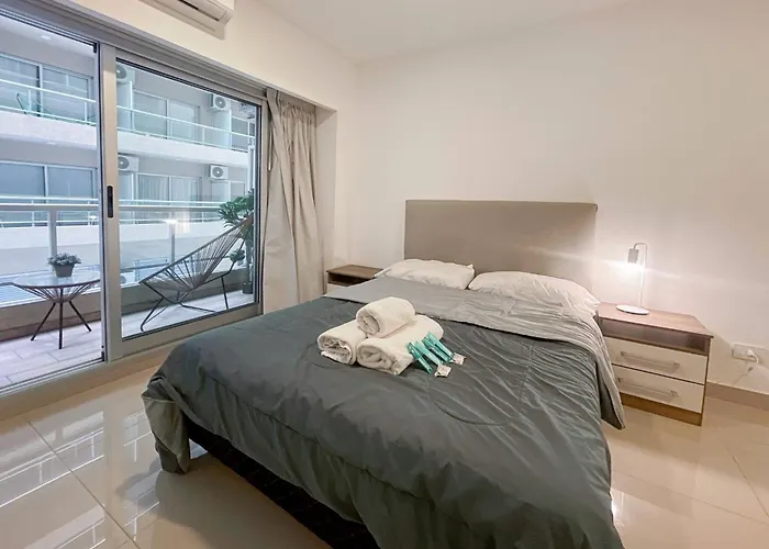 Estudio San Telmo Piscina Balcon