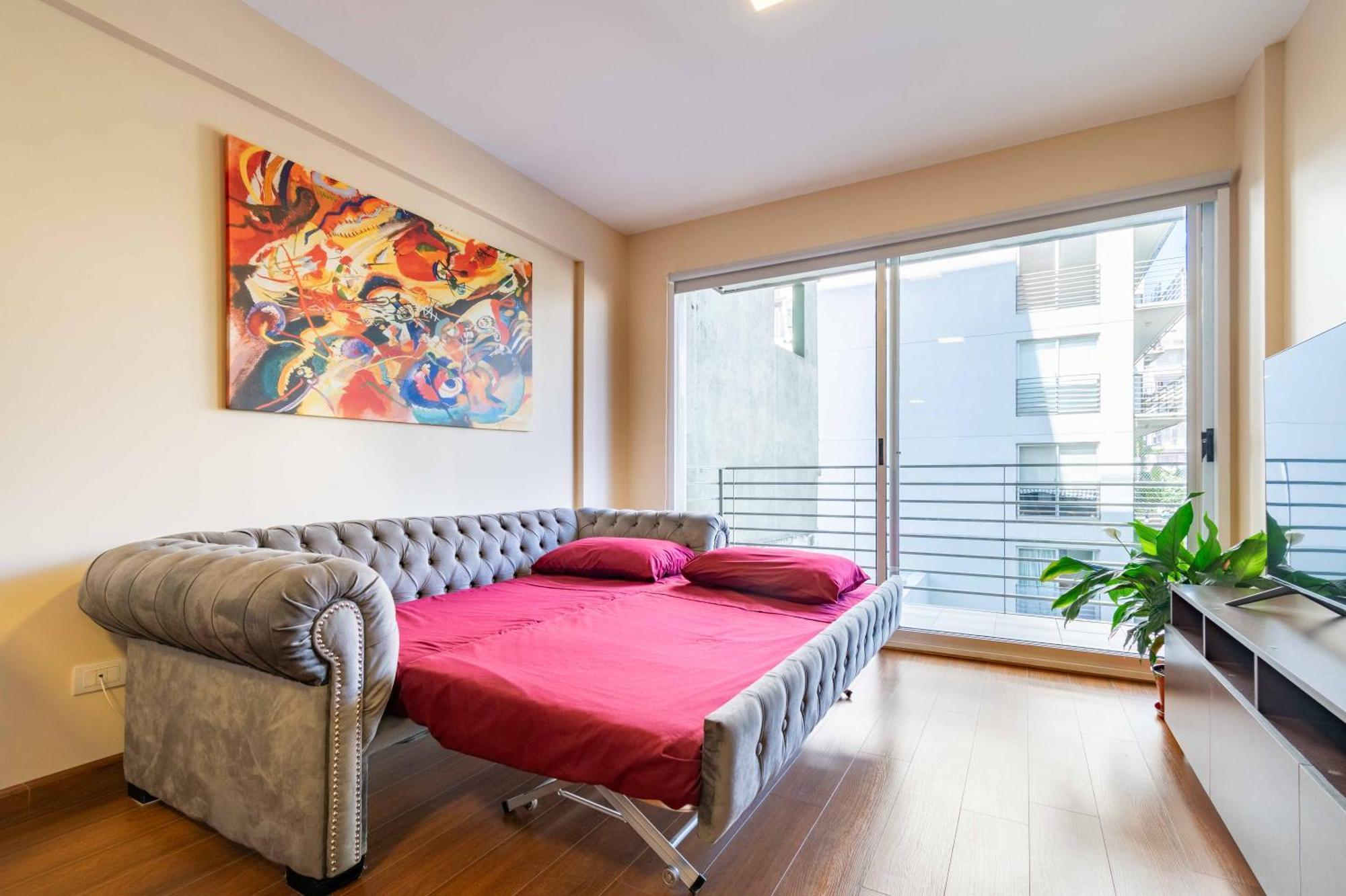 Apartamento Lujoso Y Nuevo En Palermo 2 A 4 Personas Piscina, Lavadora, Gimnasio Buenos Aires