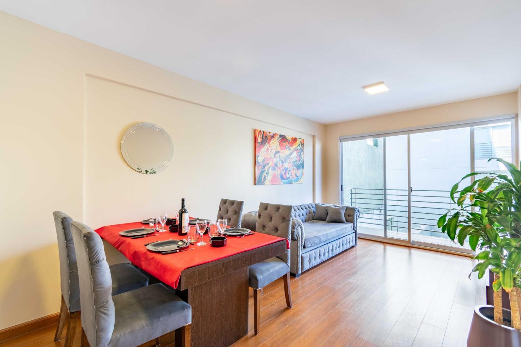 Apartamento Lujoso Y Nuevo En Palermo 2 A 4 Personas Piscina, Lavadora, Gimnasio Buenos Aires