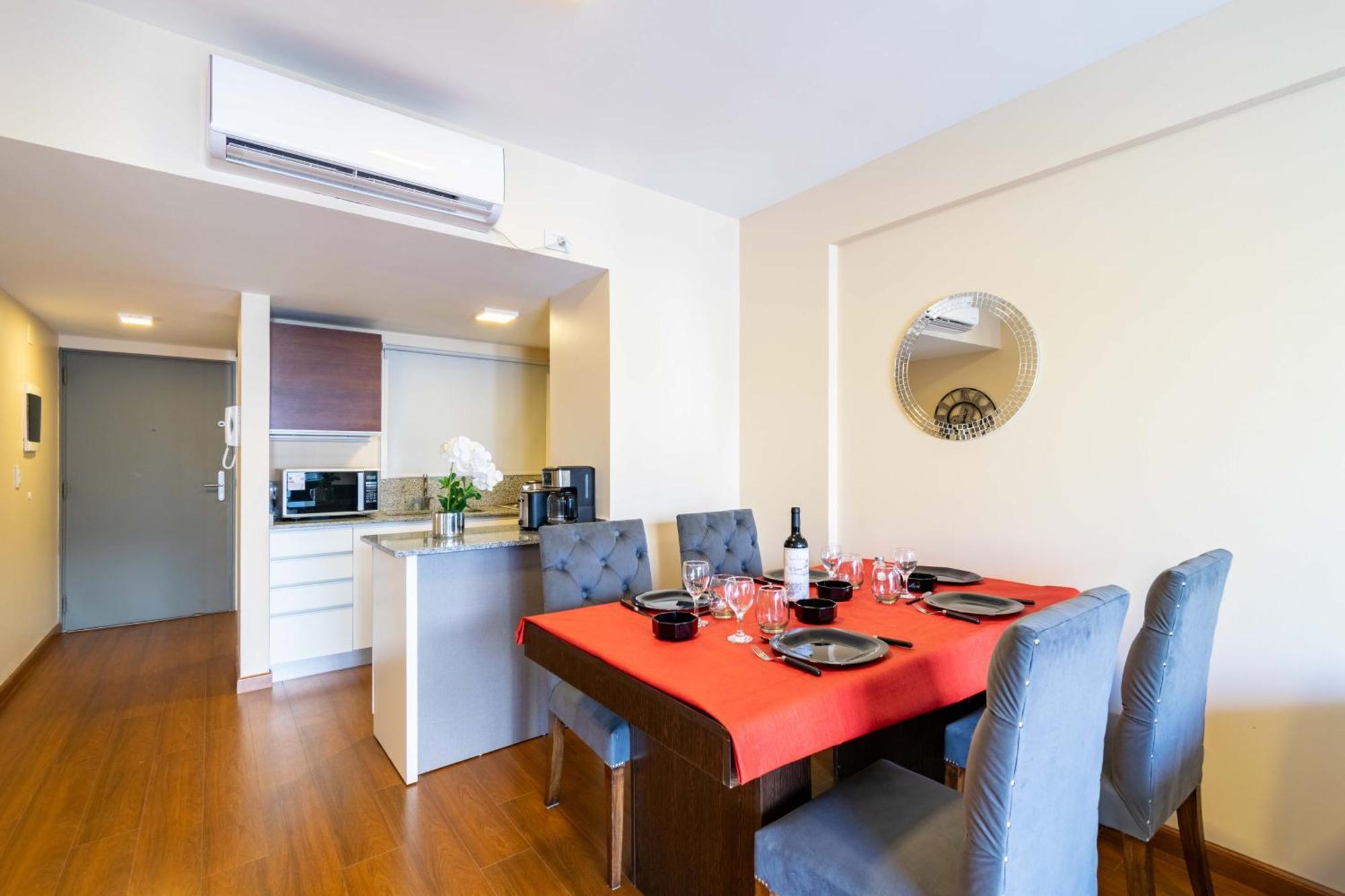 Apartamento Lujoso Y Nuevo En Palermo 2 A 4 Personas Piscina, Lavadora, Gimnasio *
