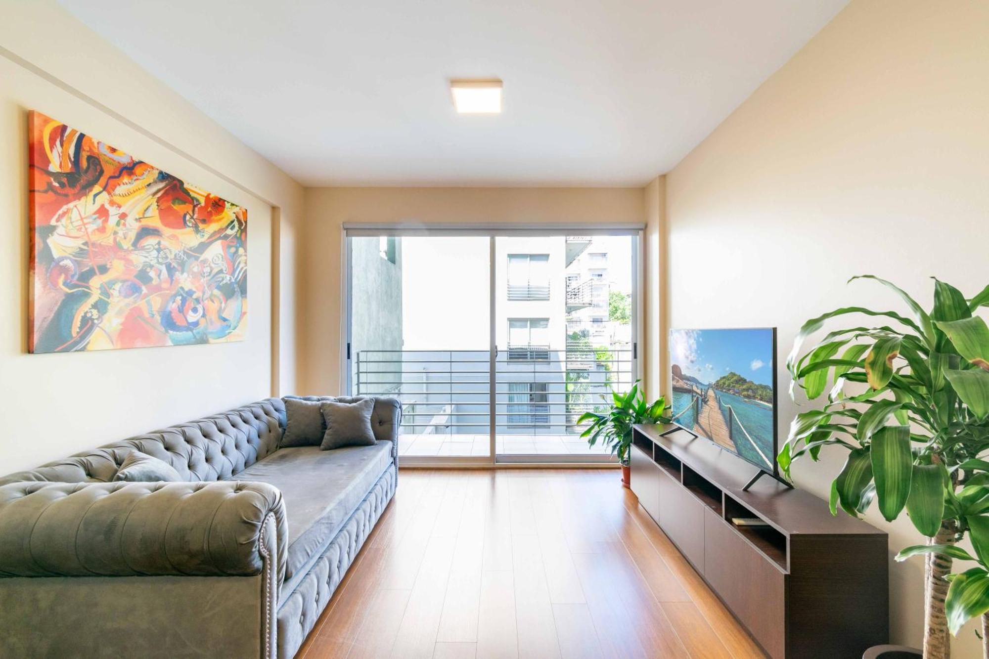 Apartamento Lujoso Y Nuevo En Palermo 2 A 4 Personas Piscina, Lavadora, Gimnasio Buenos Aires
