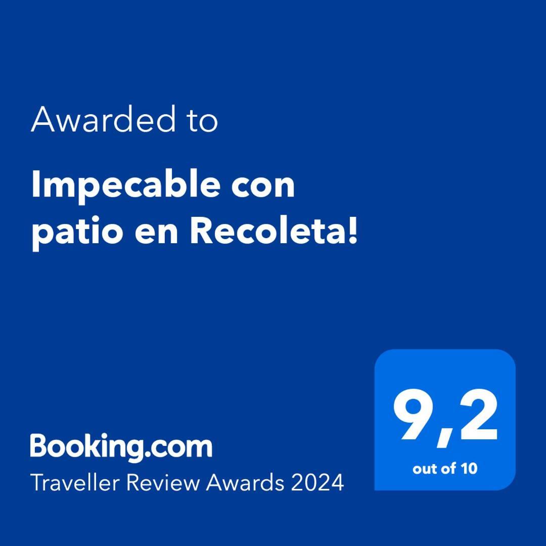 Impecable Con Patio Recoleta! * Ciudad Autónoma de Buenos Aires