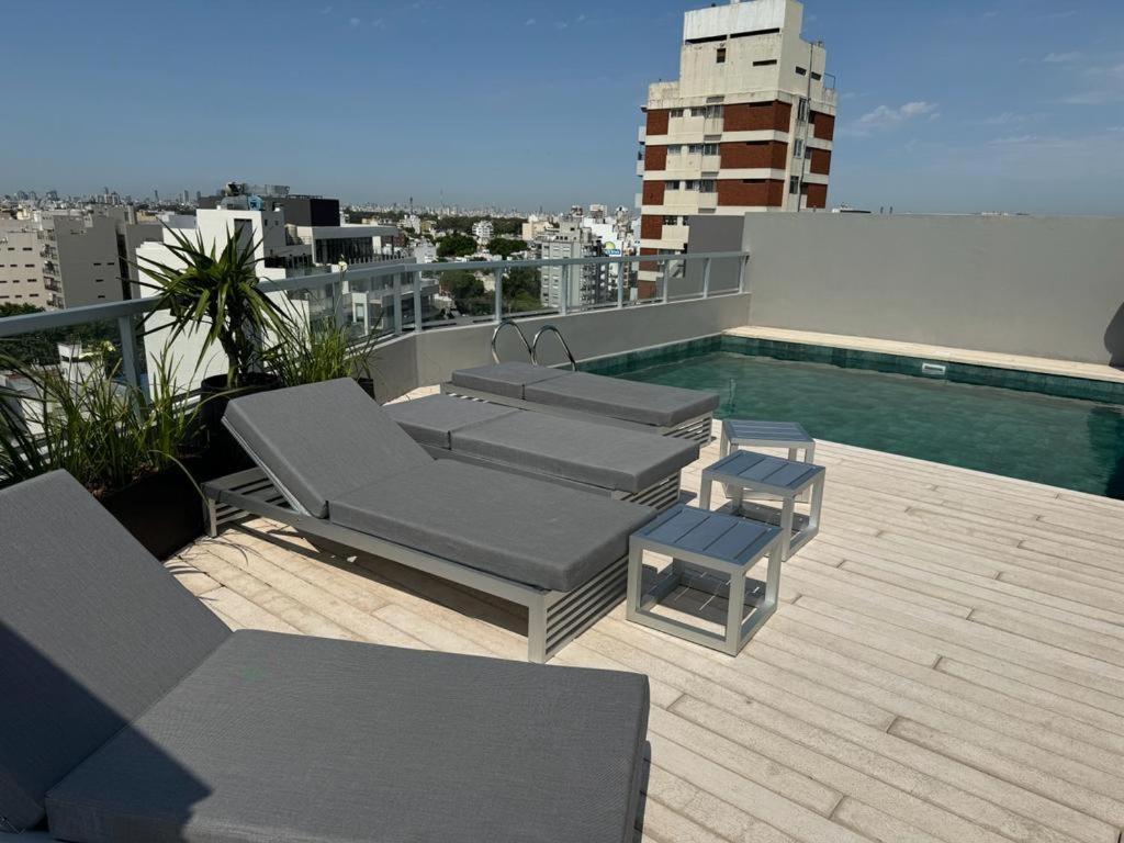 Panoramic Penthouse: Luxury Living With Gym, Pool, And Party Salon Buenos Aires