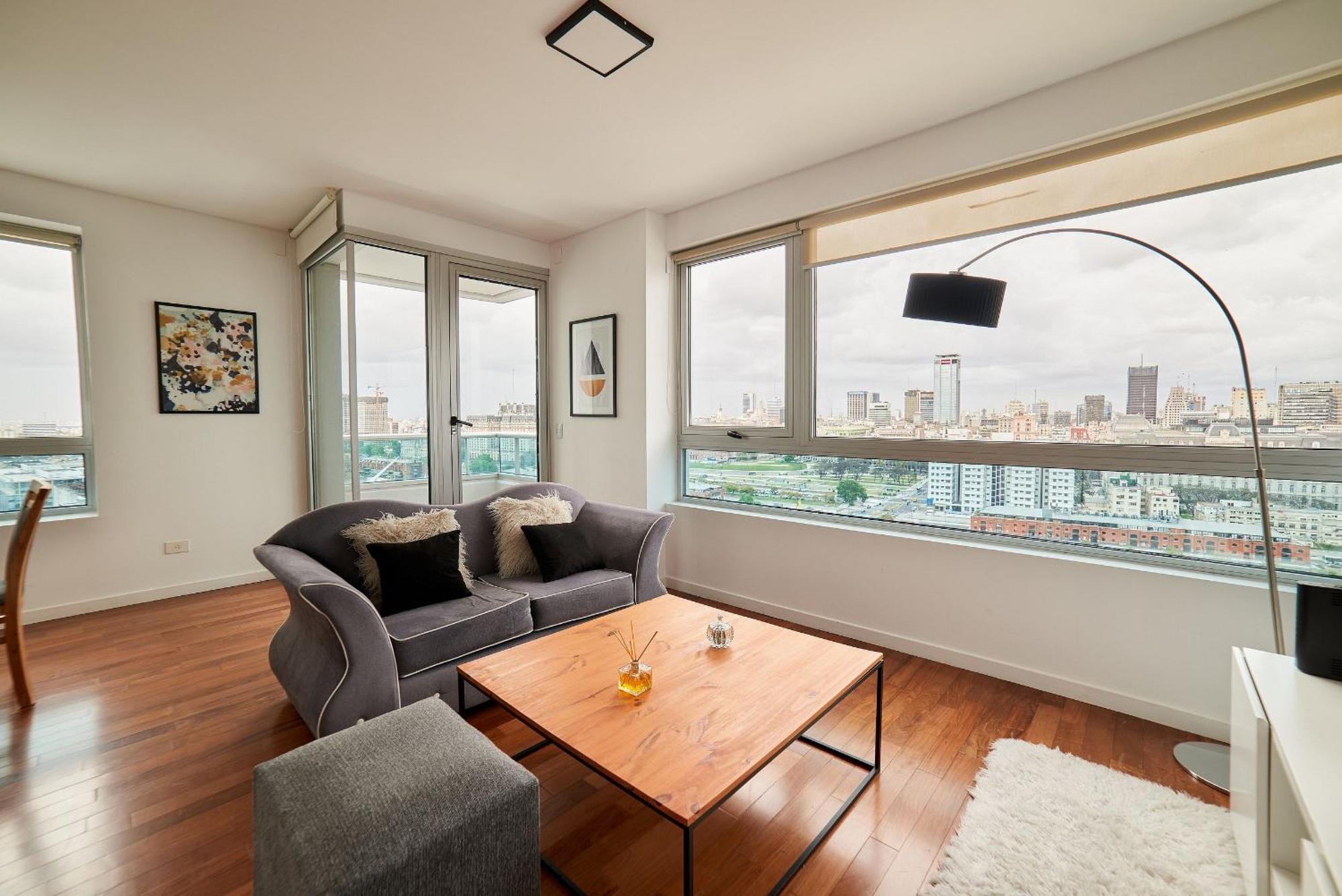 Puerto Madero Piso 20 Vista A La Ciudad 67 Mts2 Apartamento