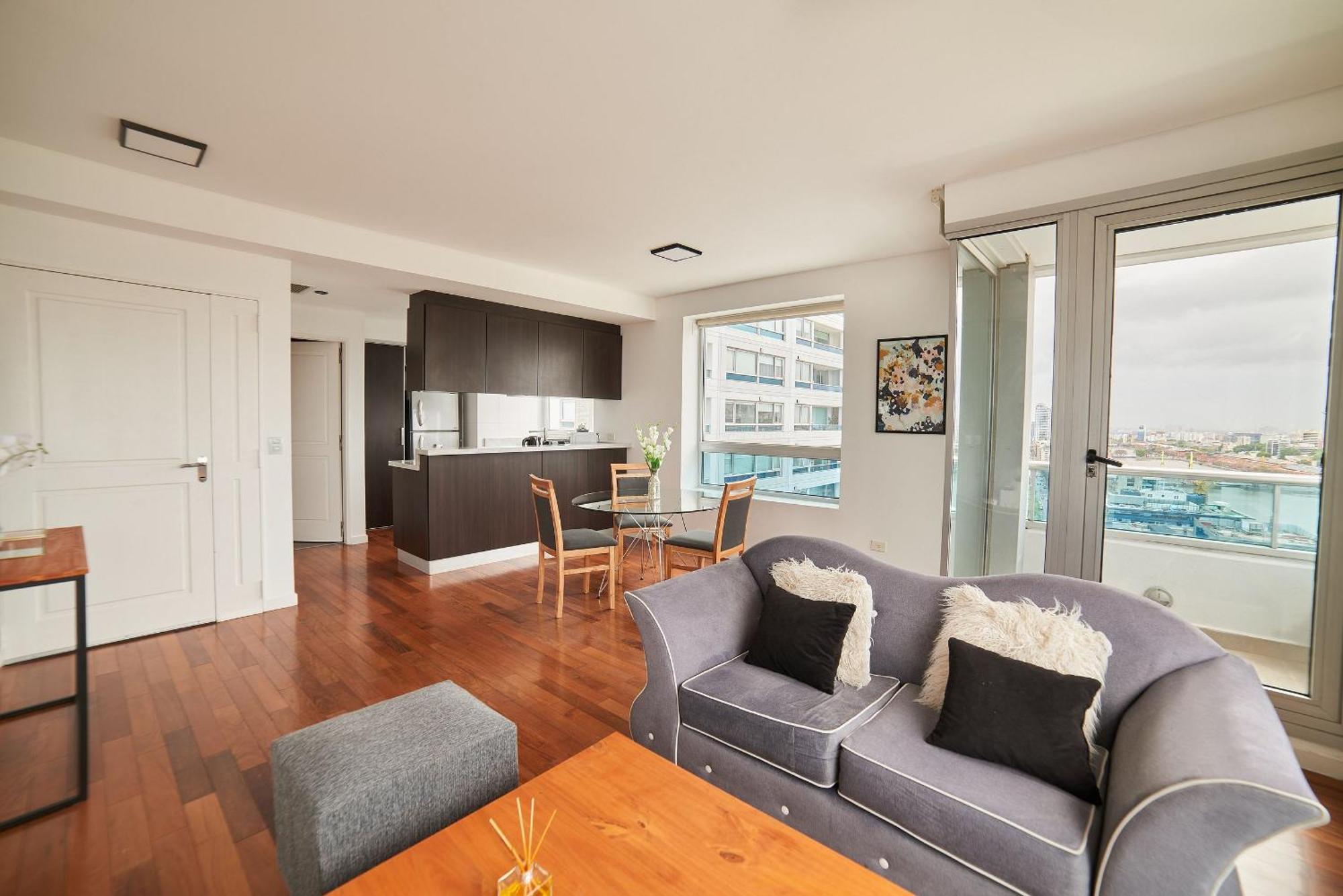 Puerto Madero Piso 20 Vista A La Ciudad 67 Mts2 Apartamento Buenos Aires