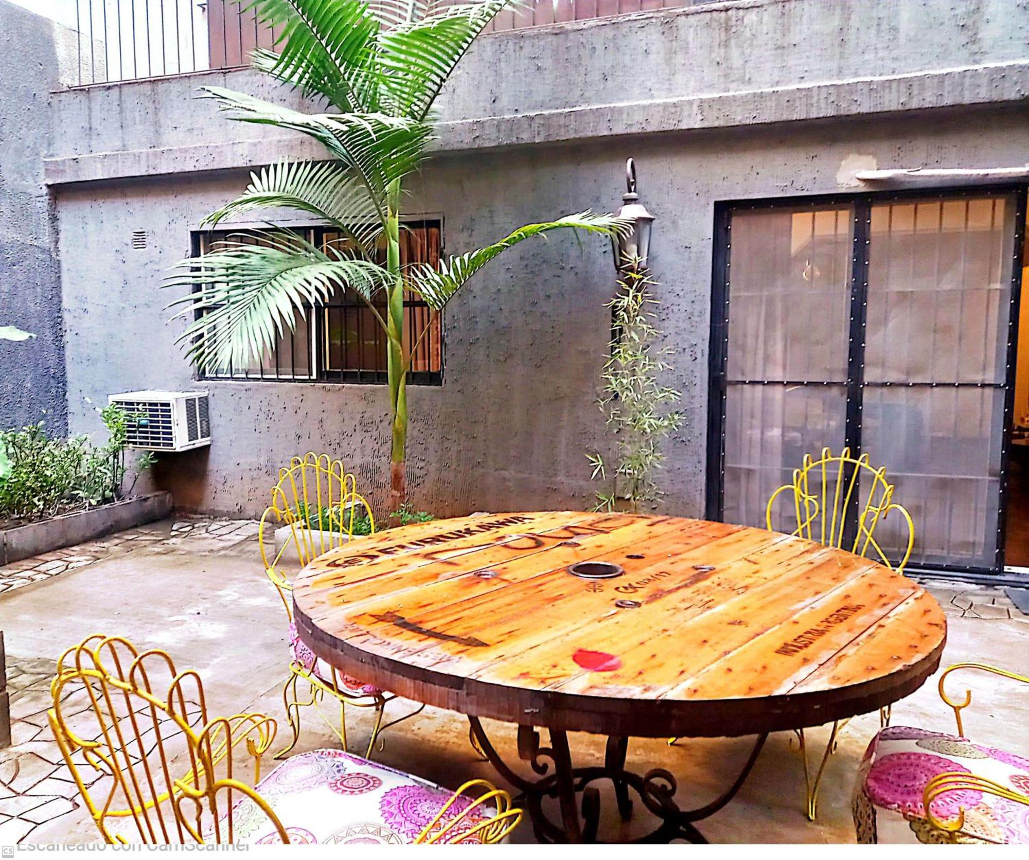 Apartamento En Recoleta Y Con Jardín