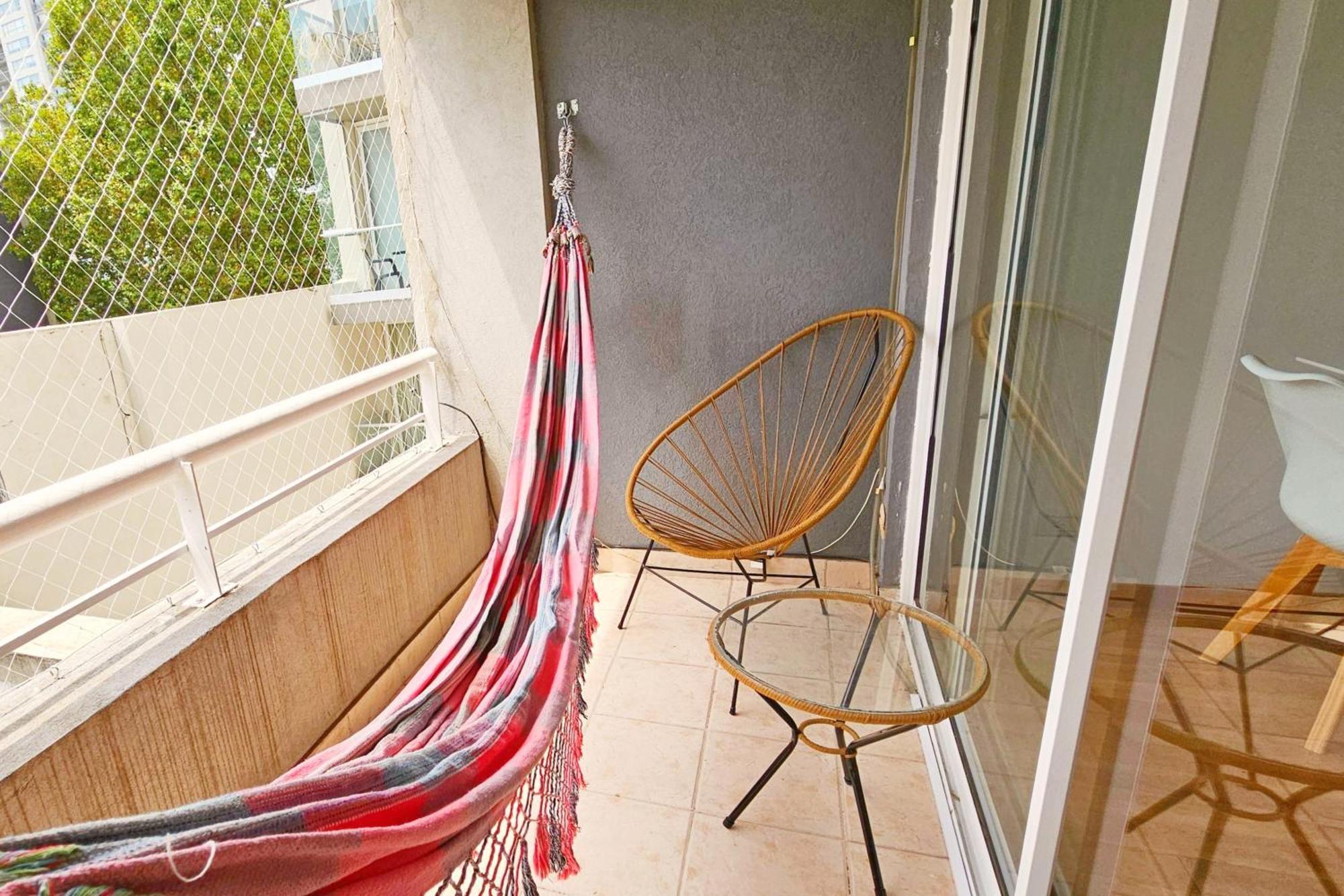 Apartamento Hamaca, Balcon, Redes Y Lavarropas - 1 En Palermo Hollywood *