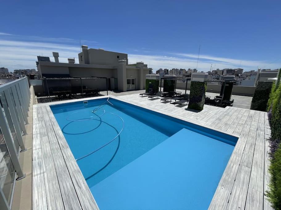 Apartamento Moderno Estudio Con Balcon Y Piscina- 5l