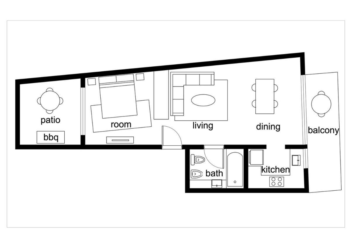 Fliphaus Greg Perez 3500 'a' - 1 Bd Patio & Bbq