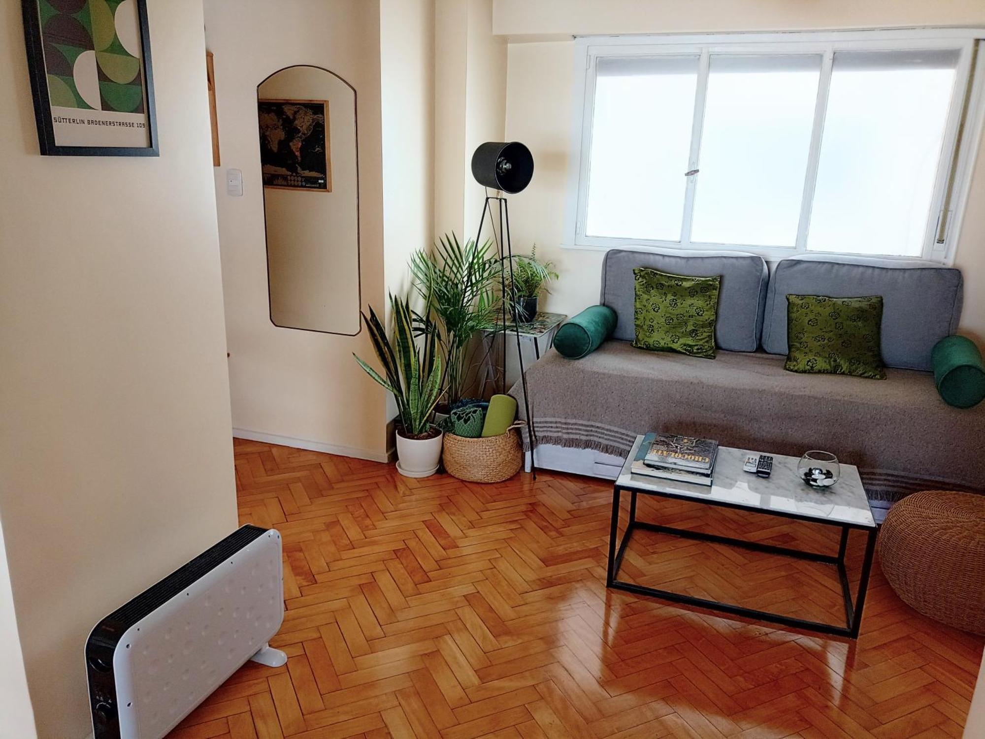 Exclusivo Y Luminoso Estudio C/balcon Apartment *