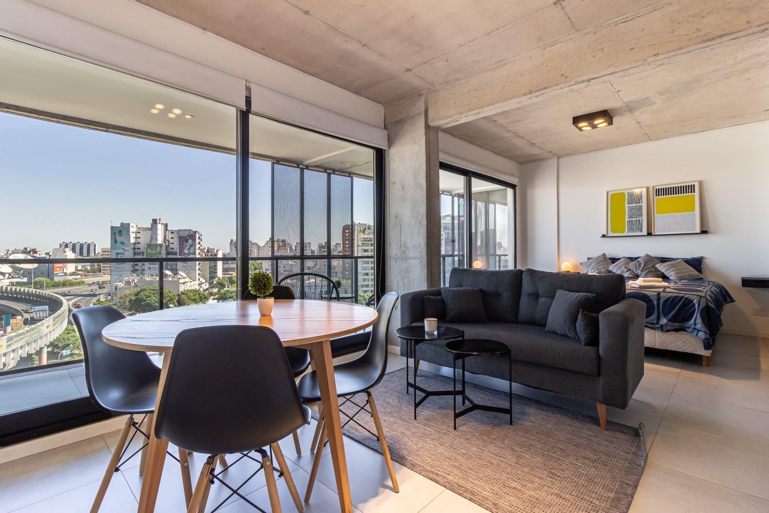 Nuevo Loft Con Vistas Increibles A La 9 De Julio