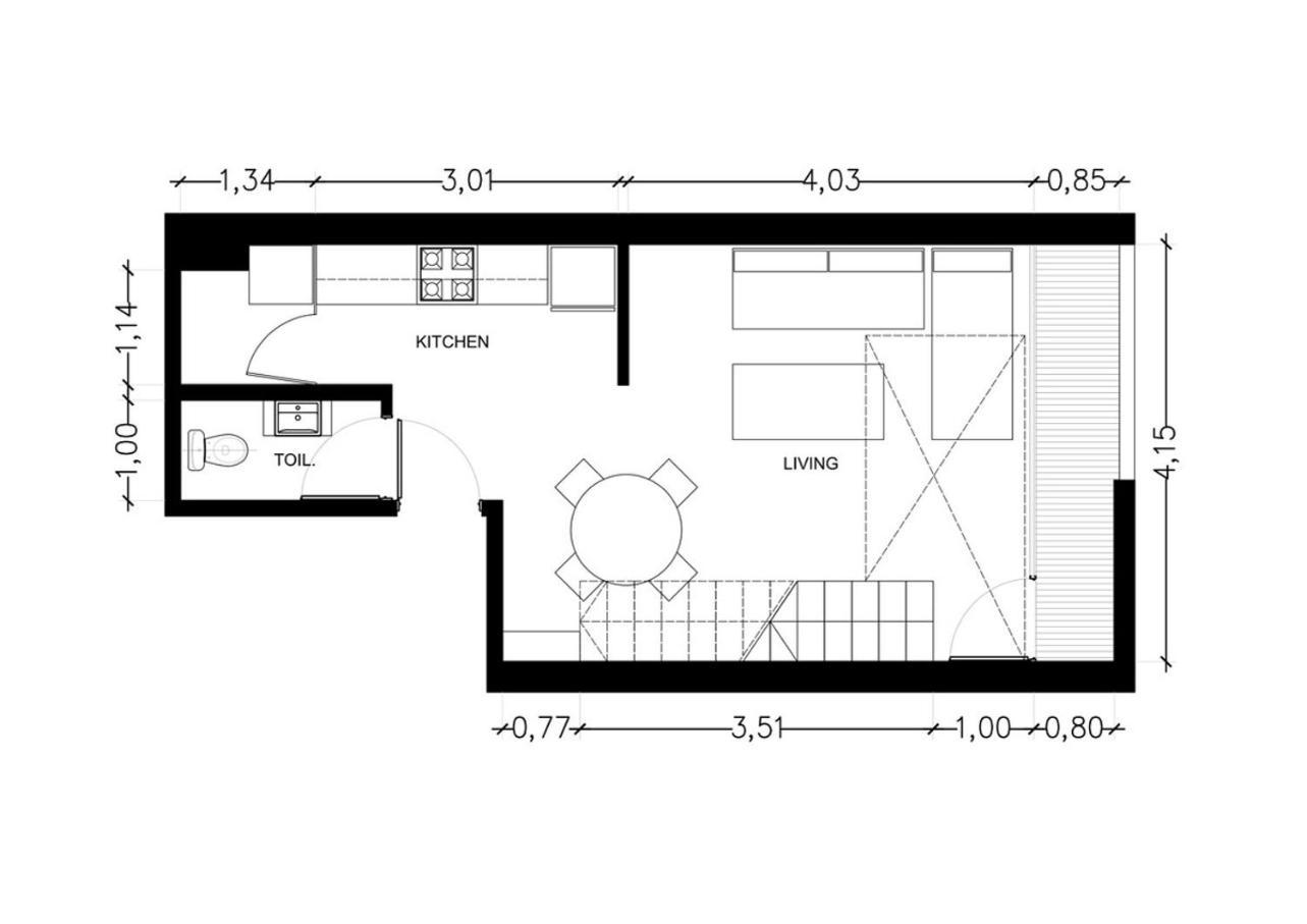 Casa de férias Fliphaus Oro 2200 - Lux Duplex Palermo Soho *