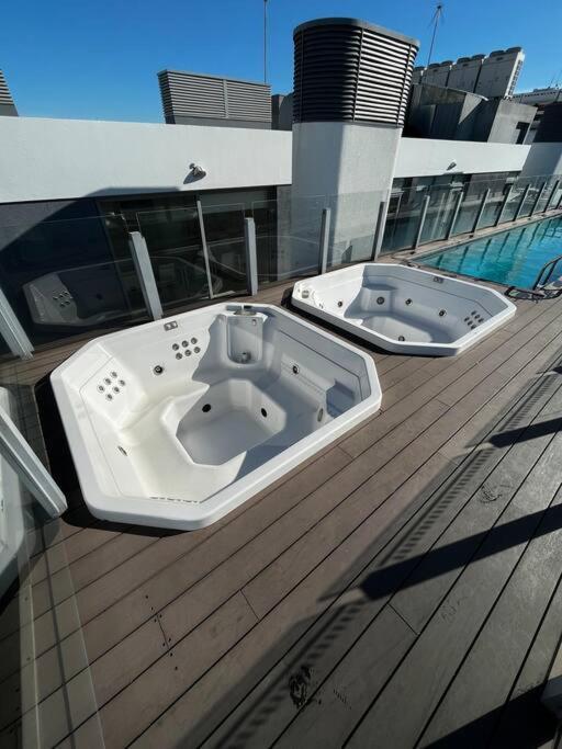 Moderno Monoambiente Gym Piscina Seguridad 24hs Hom Edificio Subte D Apartamento *