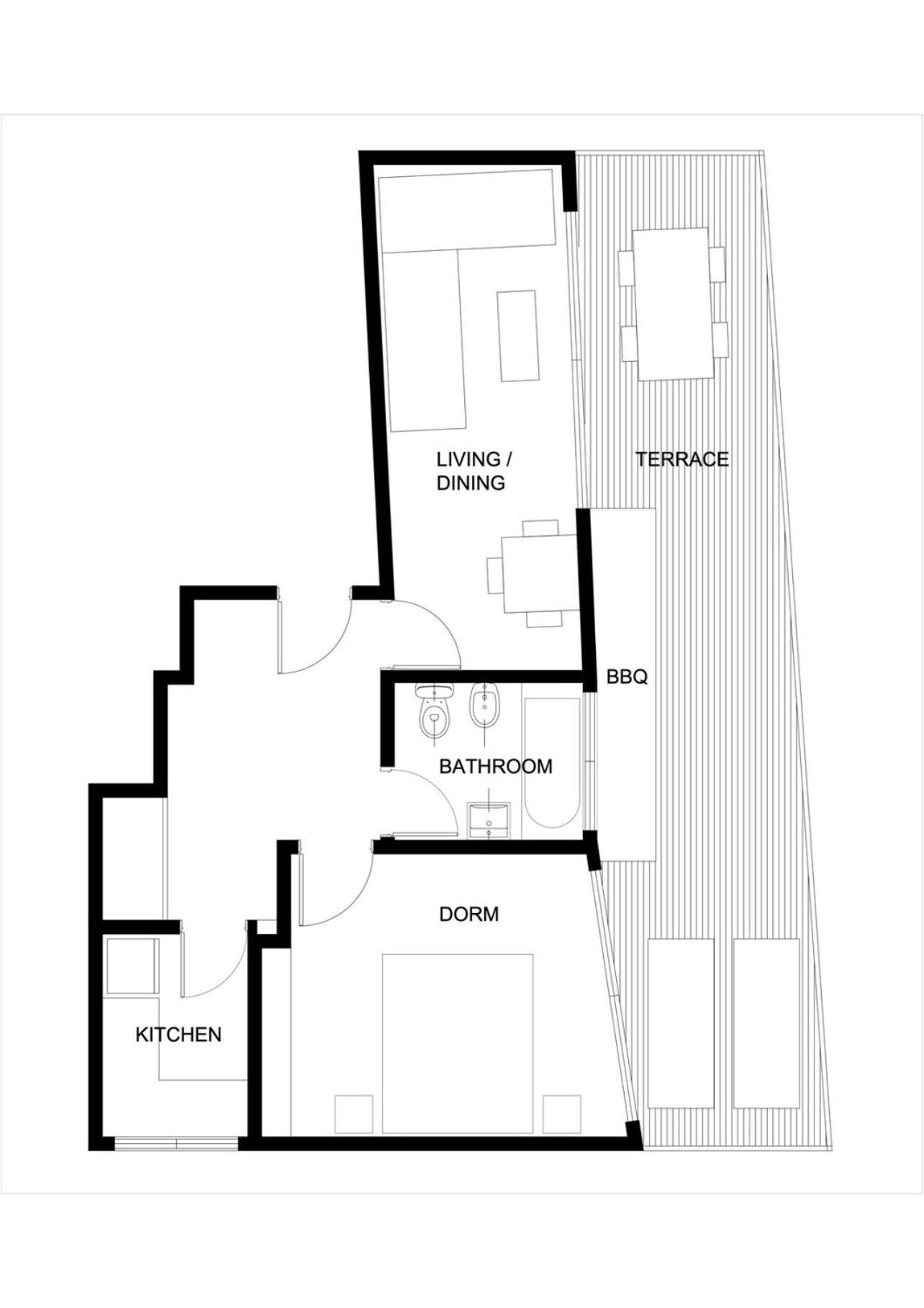 Fliphaus Santa Fe 800 - 1 Bd Terrace Pool Bbq Apartamento