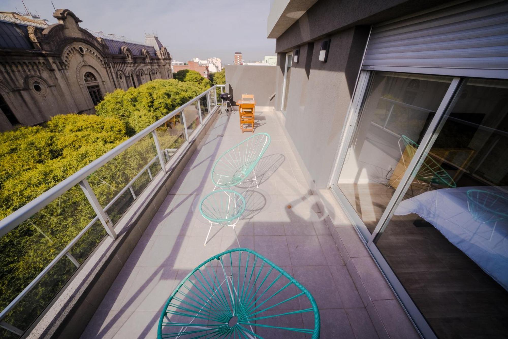 Apartamento Elegante Y Moderno Departamento Con Terraza *