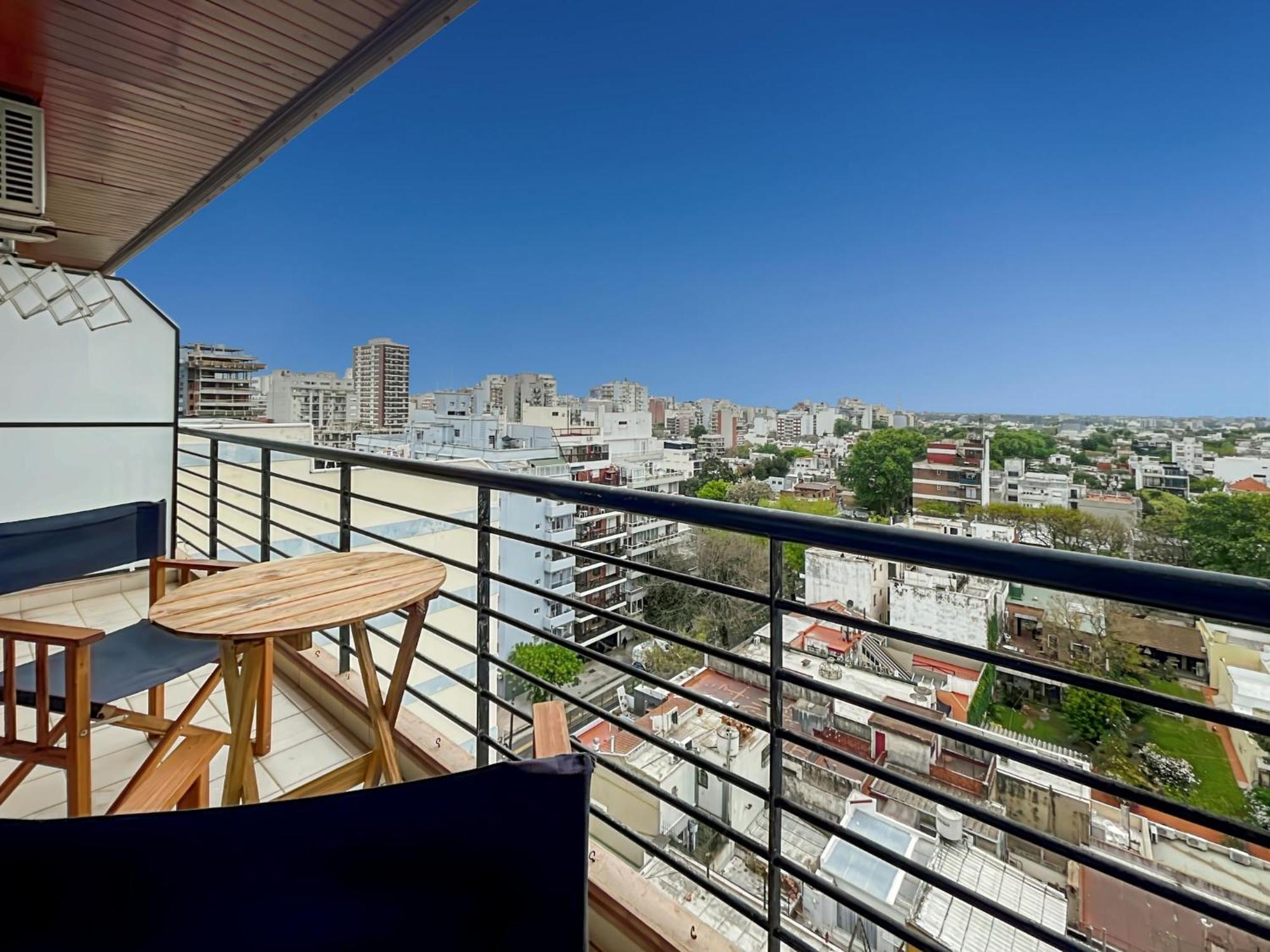 Cozy On A High Floor With Panoramic Views In Urquiza Apartamento