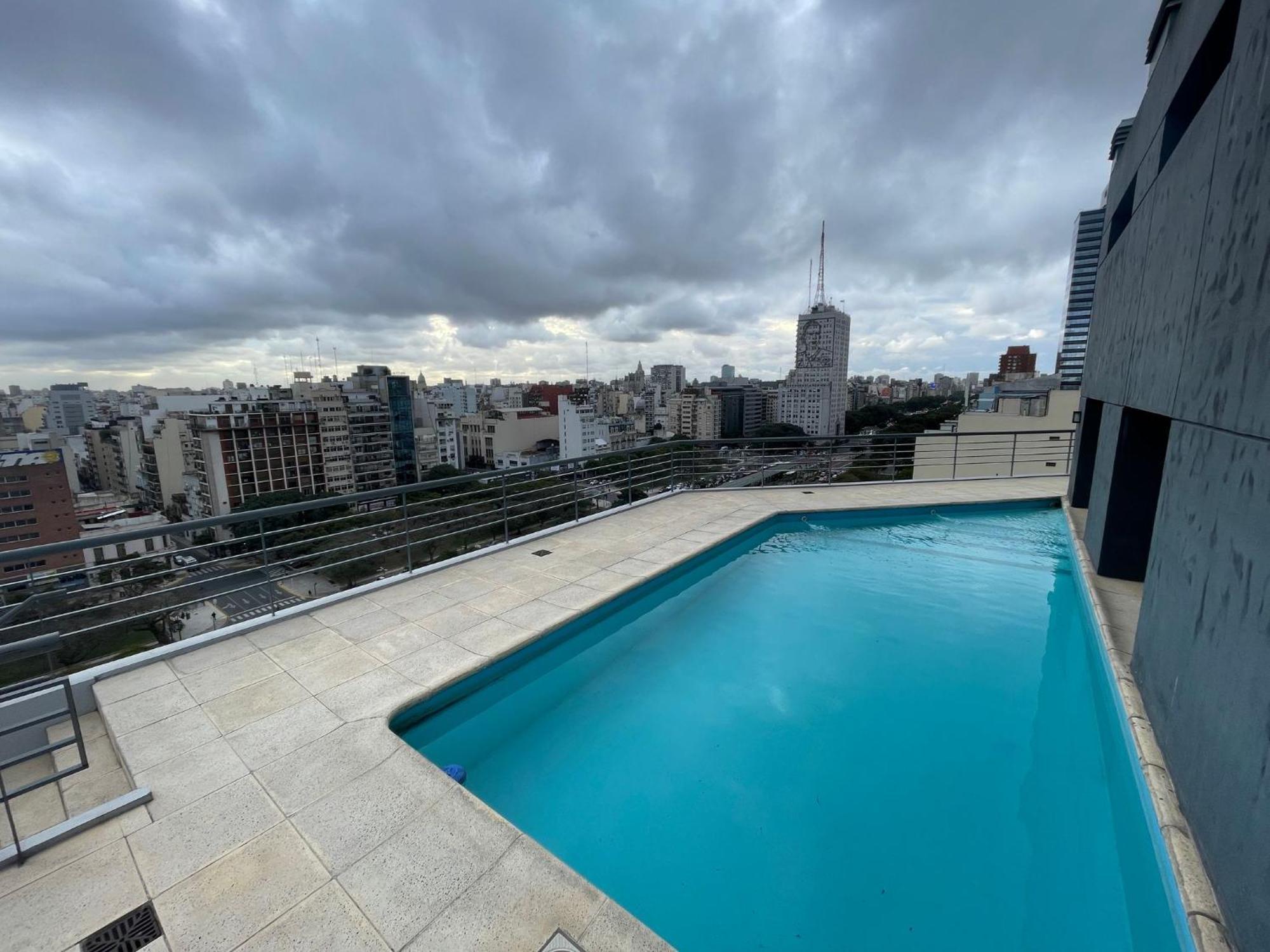 On 13th Floor Above 9 De Julio Avenue Apartment *