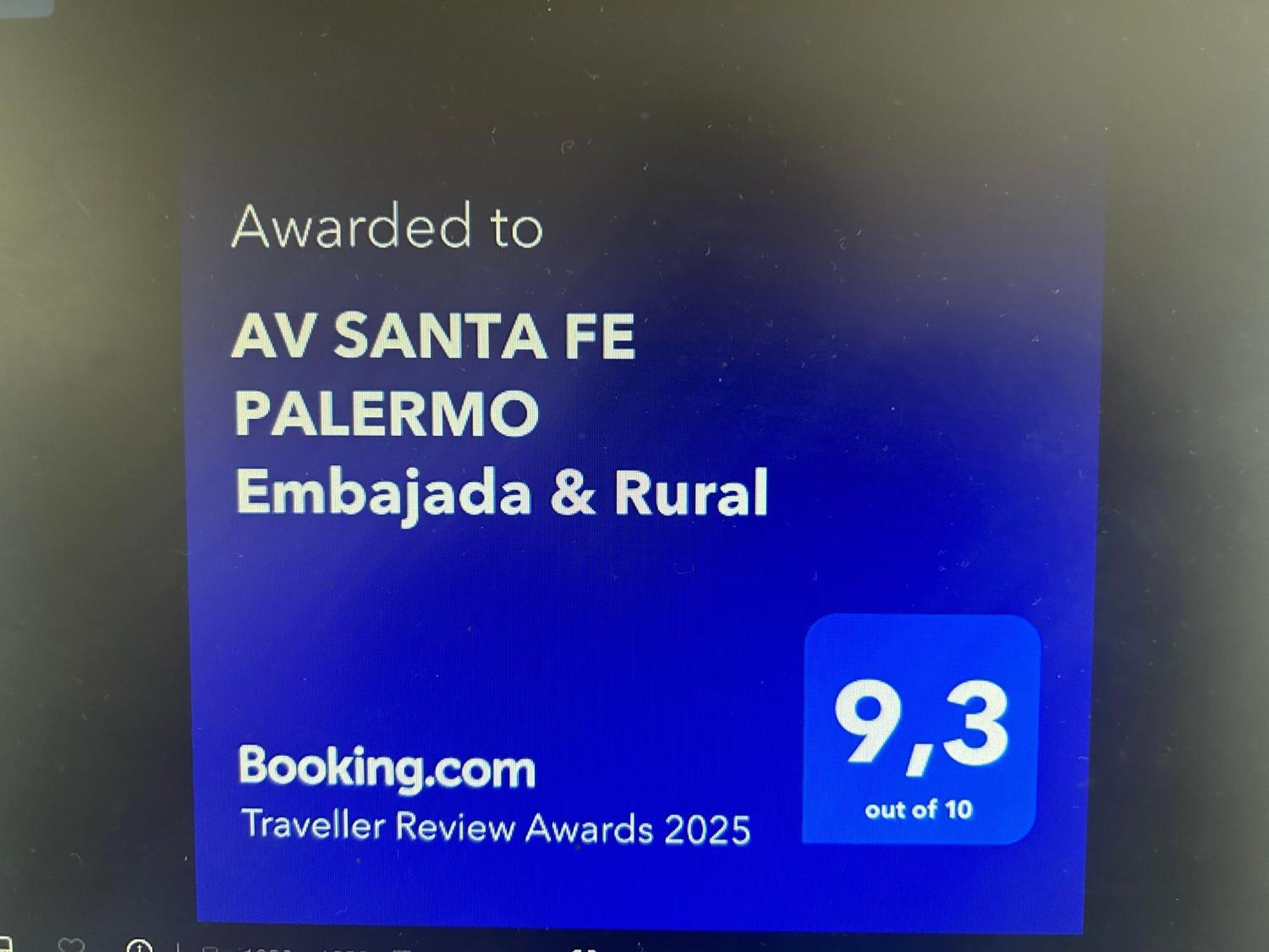 Av Santa Fe Palermo Embajada & Rural * Ciudad Autónoma de Buenos Aires