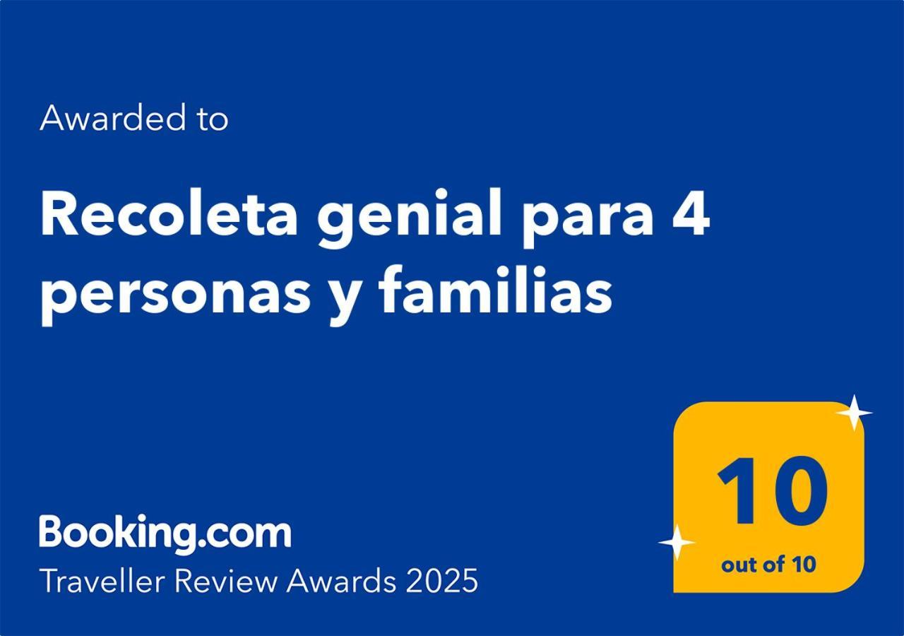 Recoleta Genial 4 Personas Y Familias * Ciudad Autónoma de Buenos Aires