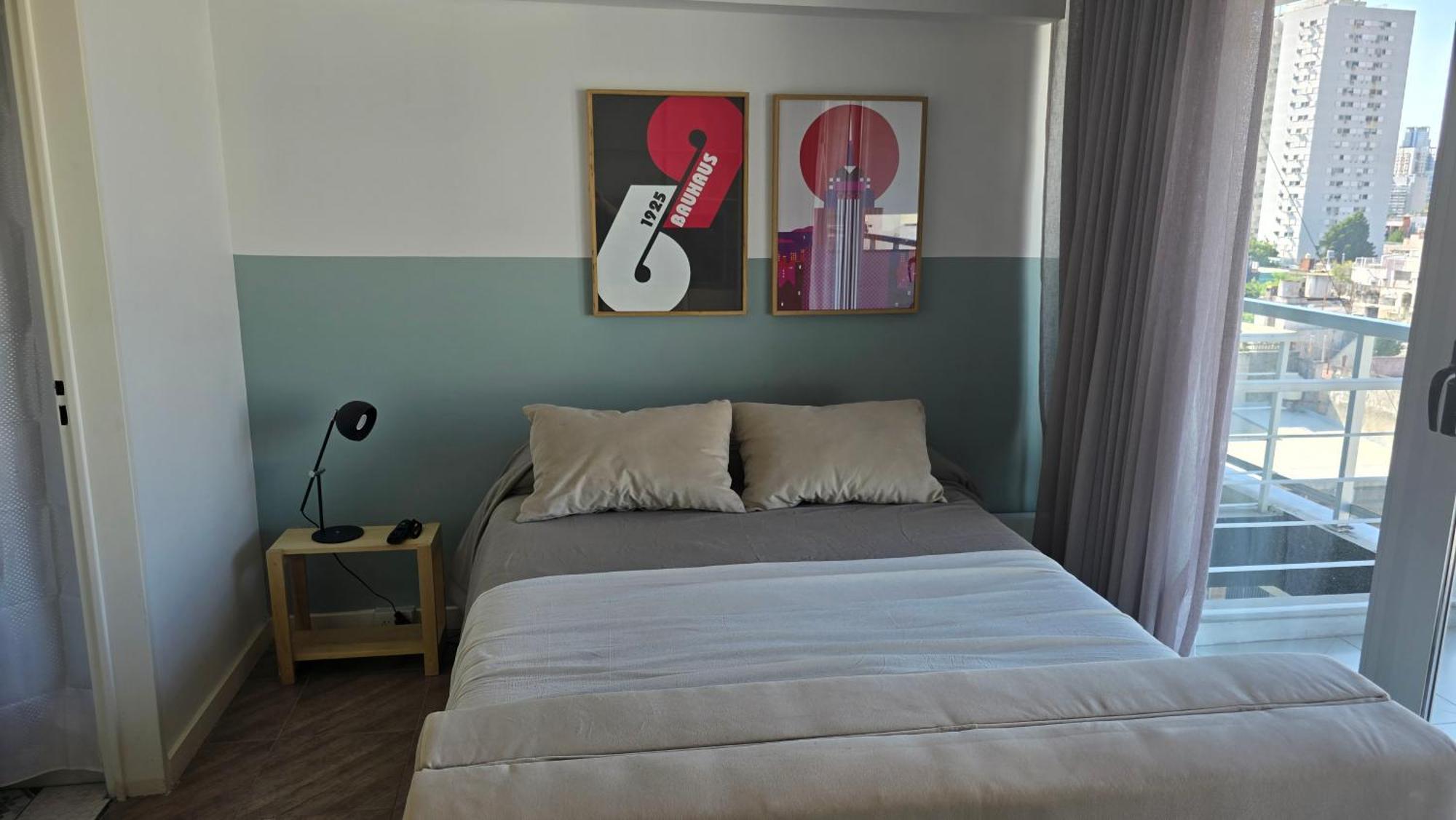 Palermo Relax Estudio Moderno Con Balcon Y Buena Vibra Apartamento *
