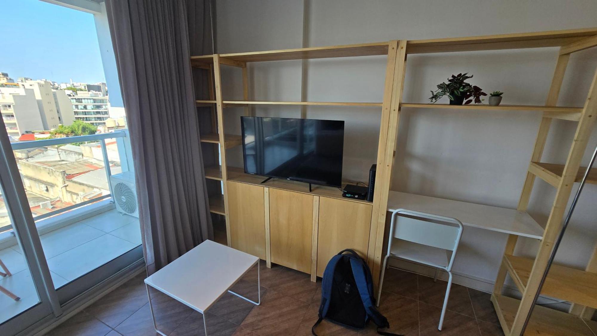 Palermo Relax Estudio Moderno Con Balcon Y Buena Vibra Apartamento *