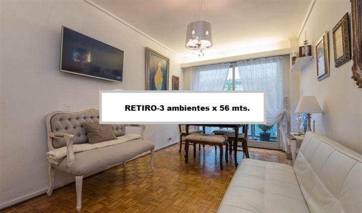 3 Ambientes En Retiro / Recoleta * Ciudad Autónoma de Buenos Aires
