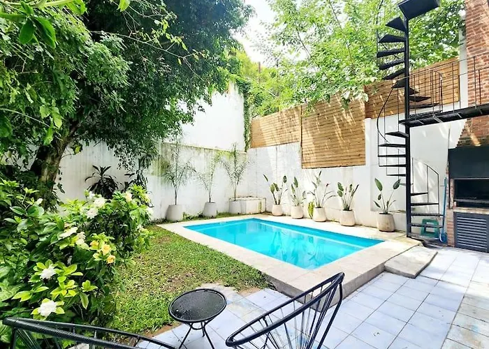 Casa Palermosoho Piscina Jardin Parrilla Terraza 3Pisos 5Dorm 4Banos