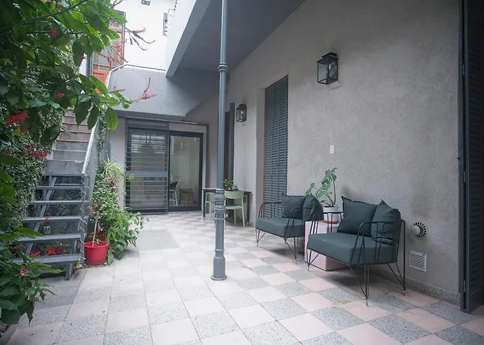 Green Filled Home With Rooftop Bbq