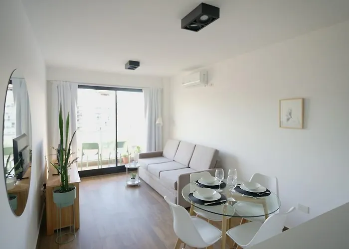 Departamento 2 Amb Palermo Hollywood En Edificio Con Pileta