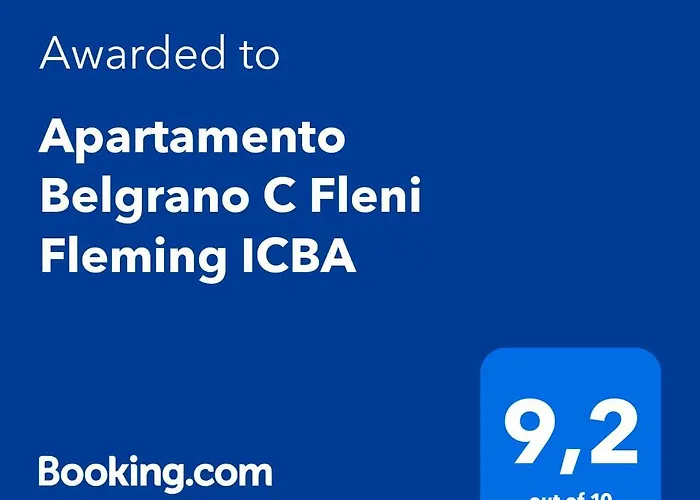 Apartamento Belgrano C Fleni Fleming Icba