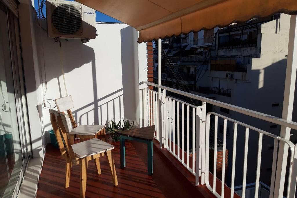 Monoambiente, Balcon Terraza, Sol Y Luz, Pleno Recoleta