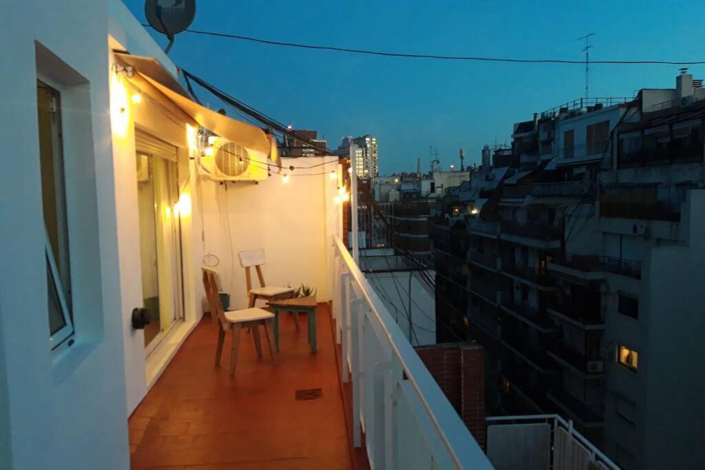 Monoambiente, Balcon Terraza, Sol Y Luz, Pleno Recoleta Buenos Aires