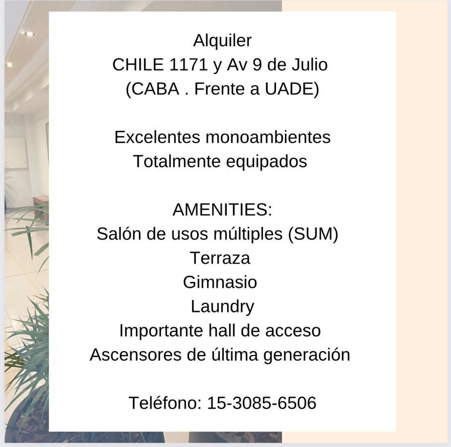 Av 9 De Julio Uade Apartamento *