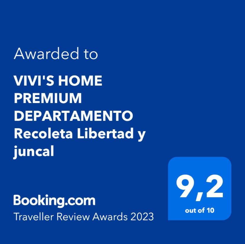 Vivi's Premium Departamento Recoleta Libertad Y Juncal *