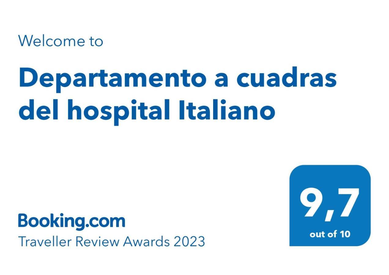 Departamento A Cuadras Del Hospital Italiano * Buenos Aires
