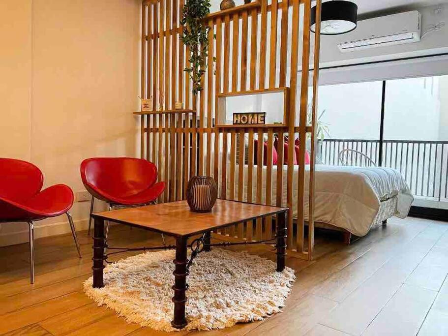 Estudio En Palermo Con Balcon Y Edificio Con Amenities Apartamento