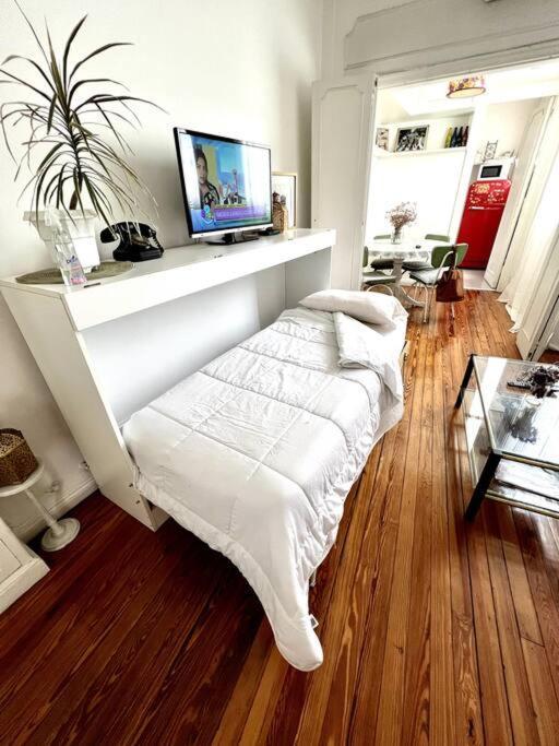 Apartamento Amplio Y Luminoso Piso En Recoleta 3 Pax