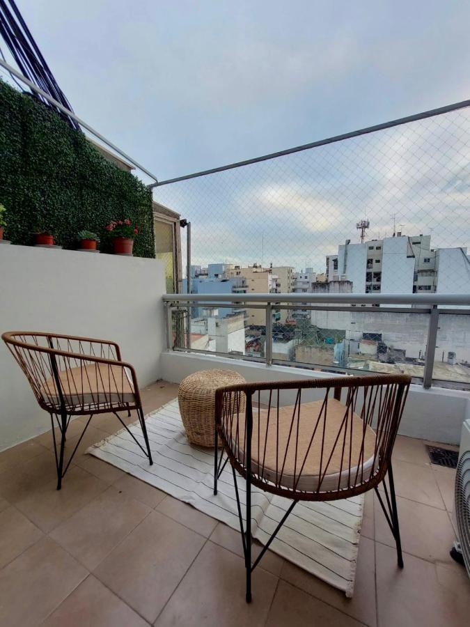 Departamento Estudio En Crespo Con Balcon Y Piscina Apartamento