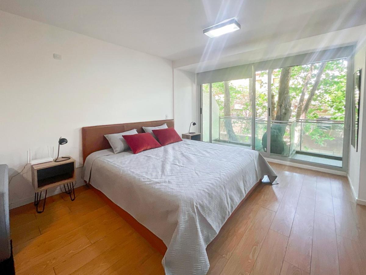 Apartamento Sleek Studio In Palermo King Bed, Sofa Bed, Pool, And Gym *