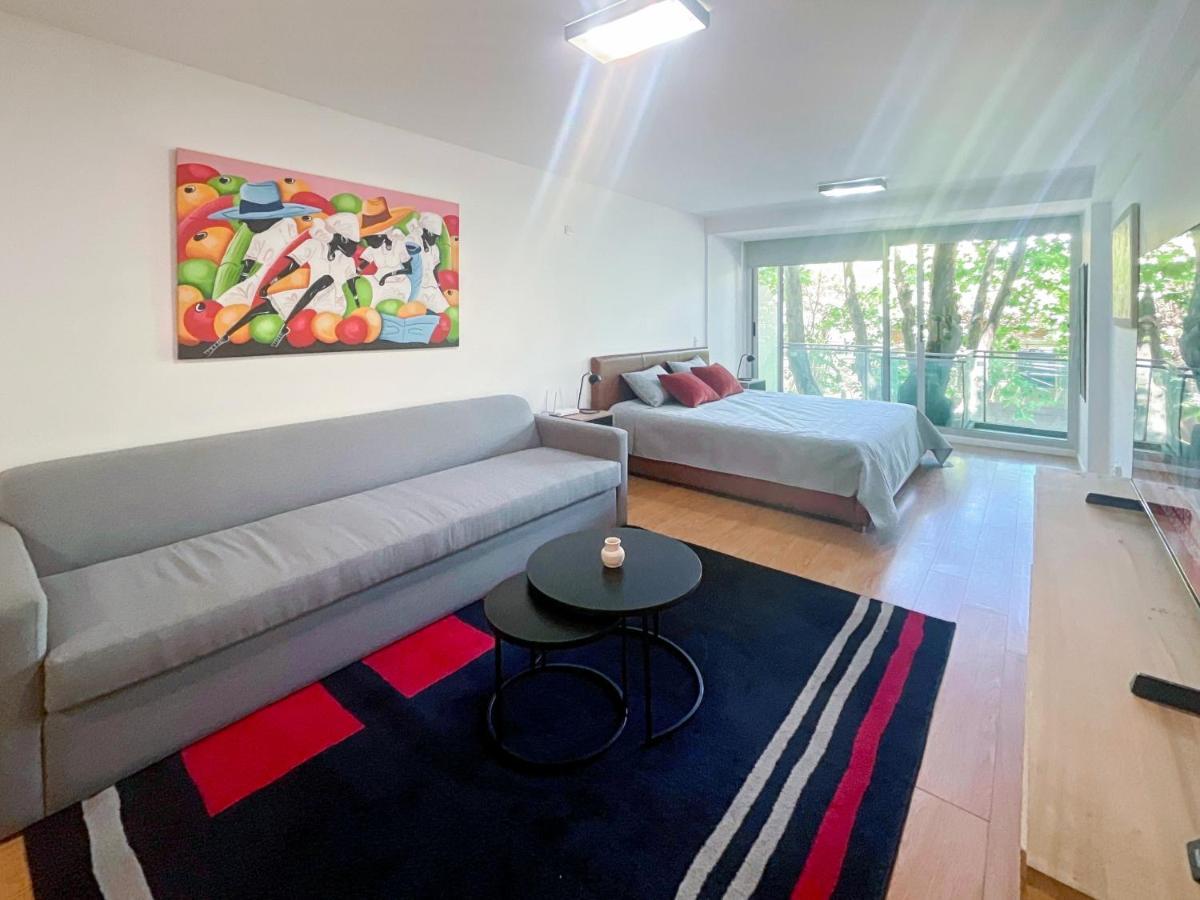 Sleek Studio In Palermo King Bed, Sofa Bed, Pool, And Gym Apartamento *