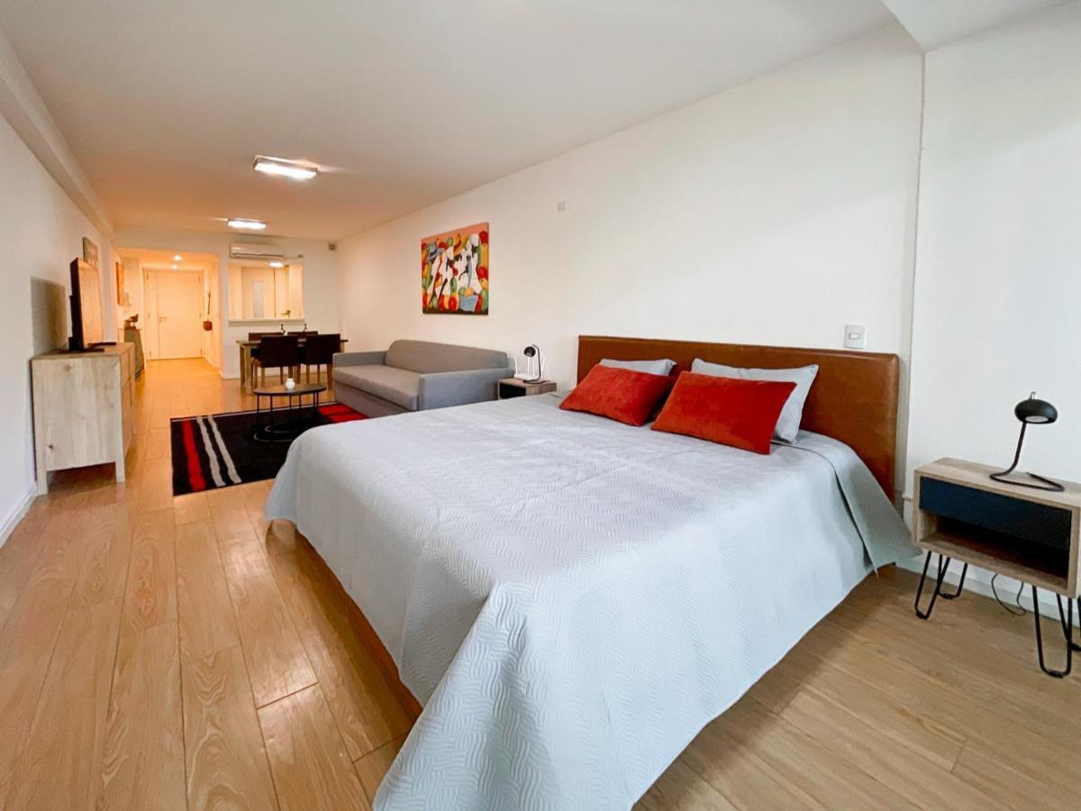Apartamento Sleek Studio In Palermo King Bed, Sofa Bed, Pool, And Gym Ciudad Autónoma de Buenos Aires