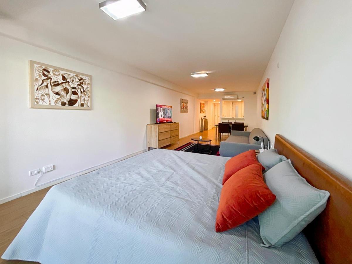Sleek Studio In Palermo King Bed, Sofa Bed, Pool, And Gym Apartamento *