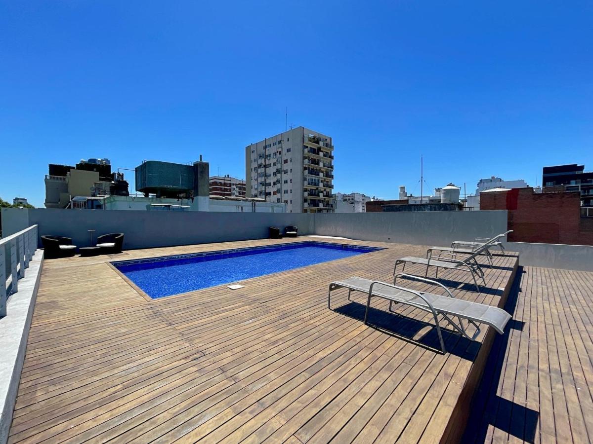 Sleek Studio In Palermo King Bed, Sofa Bed, Pool, And Gym Apartamento *