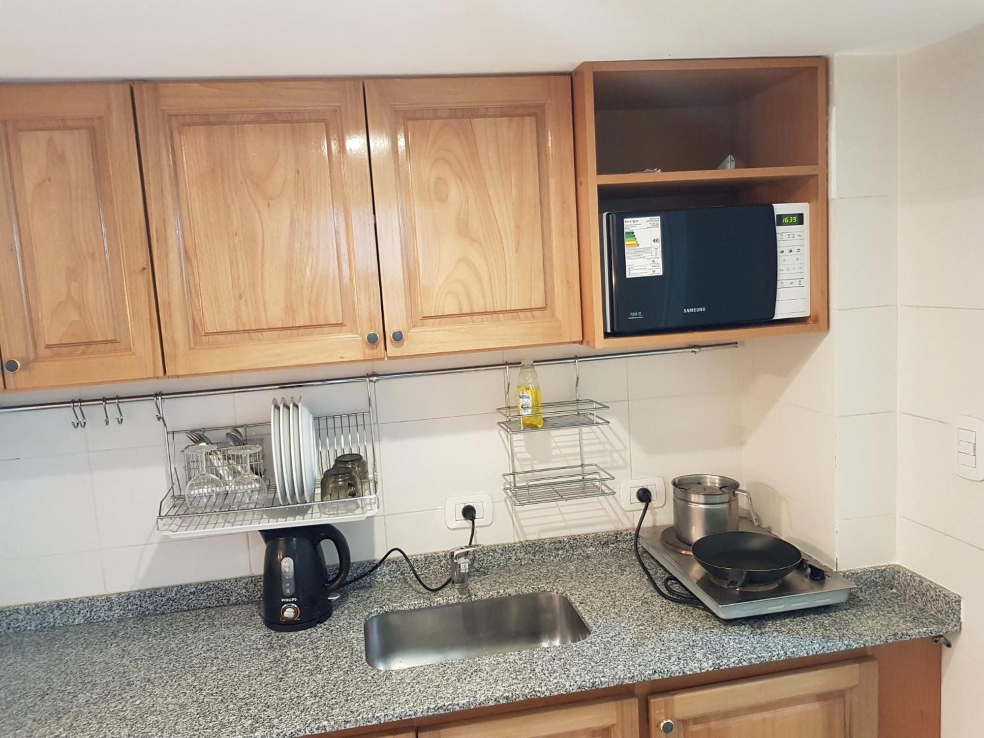 Apartment Monoambiente Con Balcon Y Cochera Privada - Tv 50