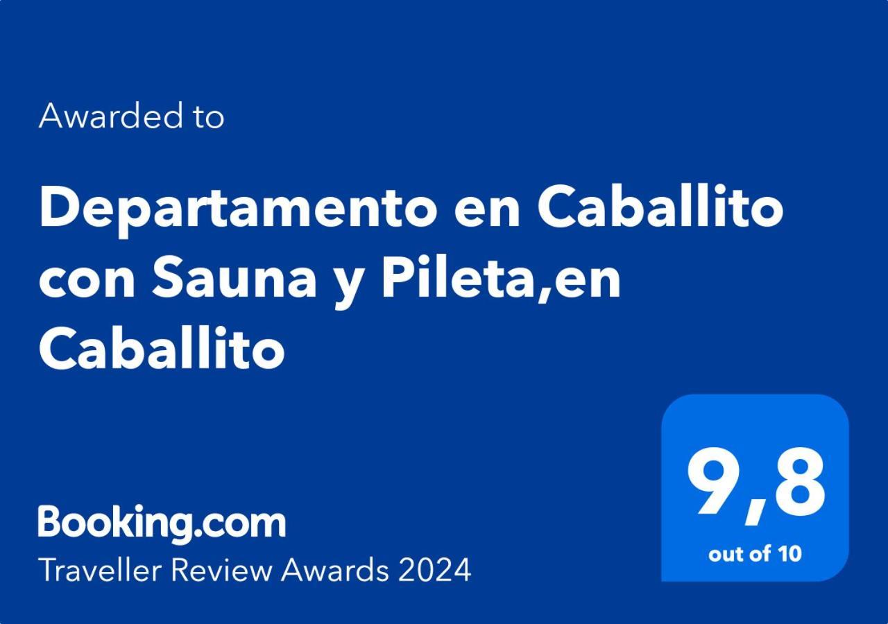 Apartamento Departamento En Caballito Con Sauna Y Pileta, *
