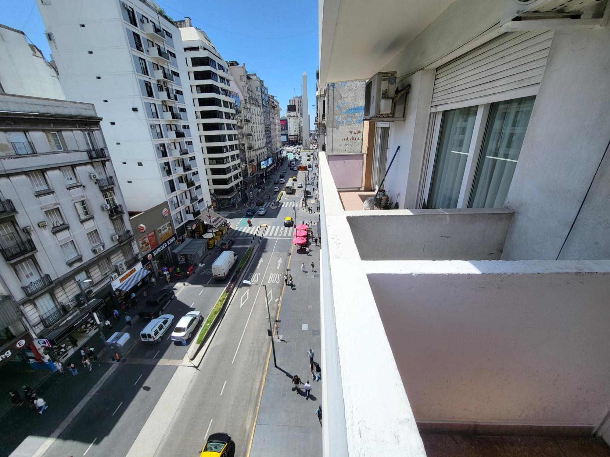 Hermoso, Con Vista Al Obelisco Apartamento Ciudad Autónoma de Buenos Aires