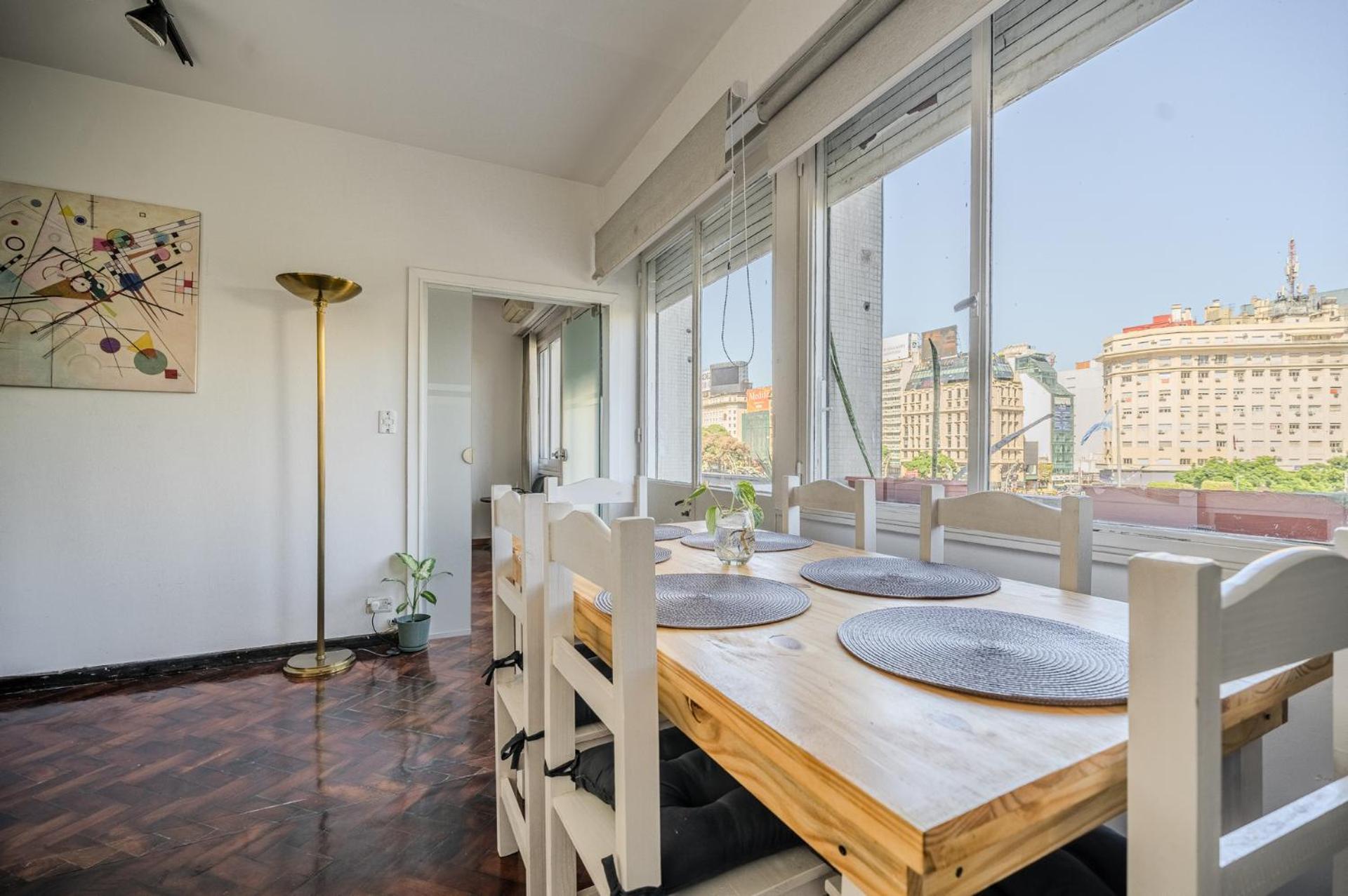 Hermoso Departamento Con Balcon Al Obelisco I Apartamento *