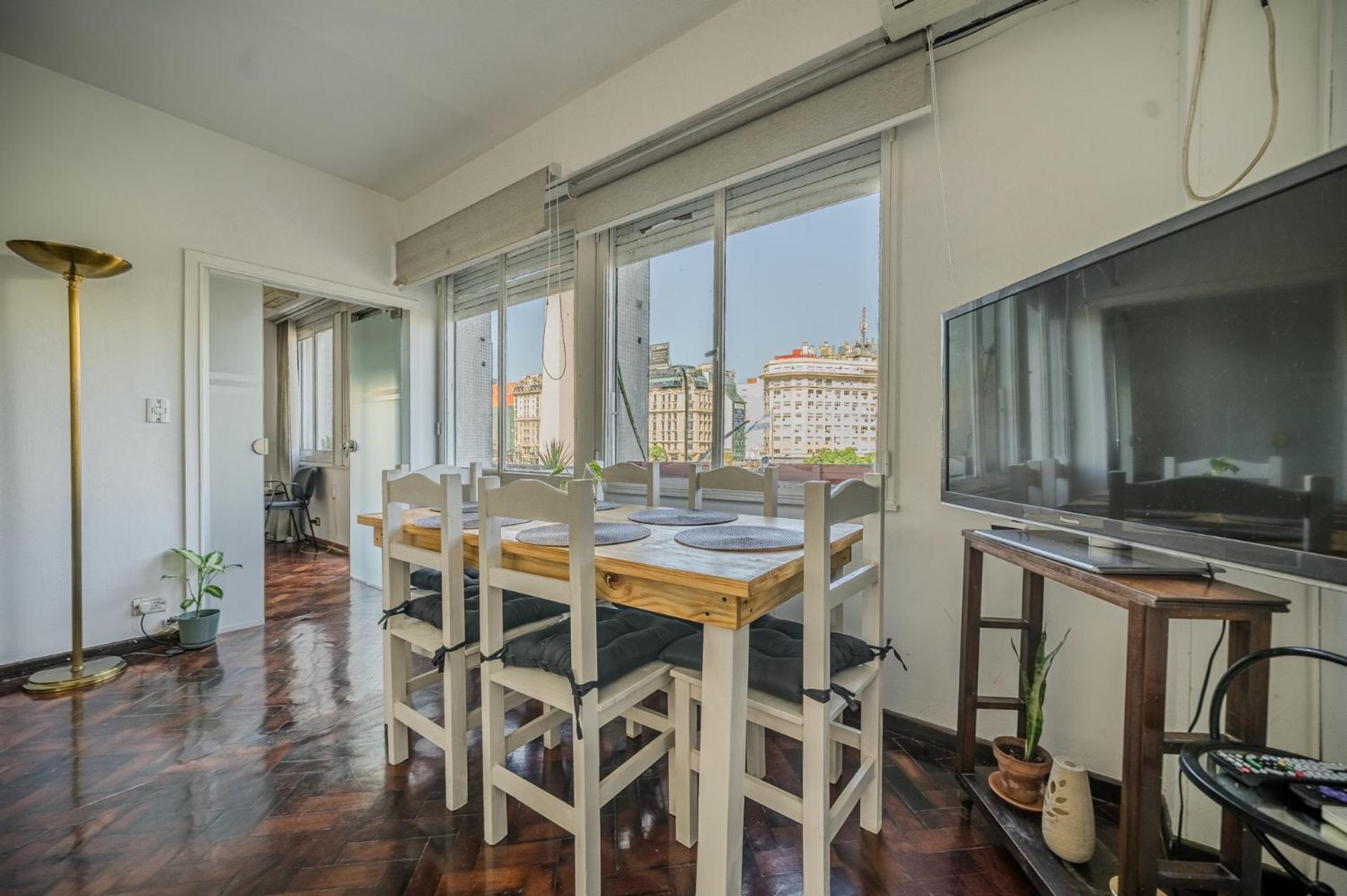 Hermoso Departamento Con Balcon Al Obelisco I *